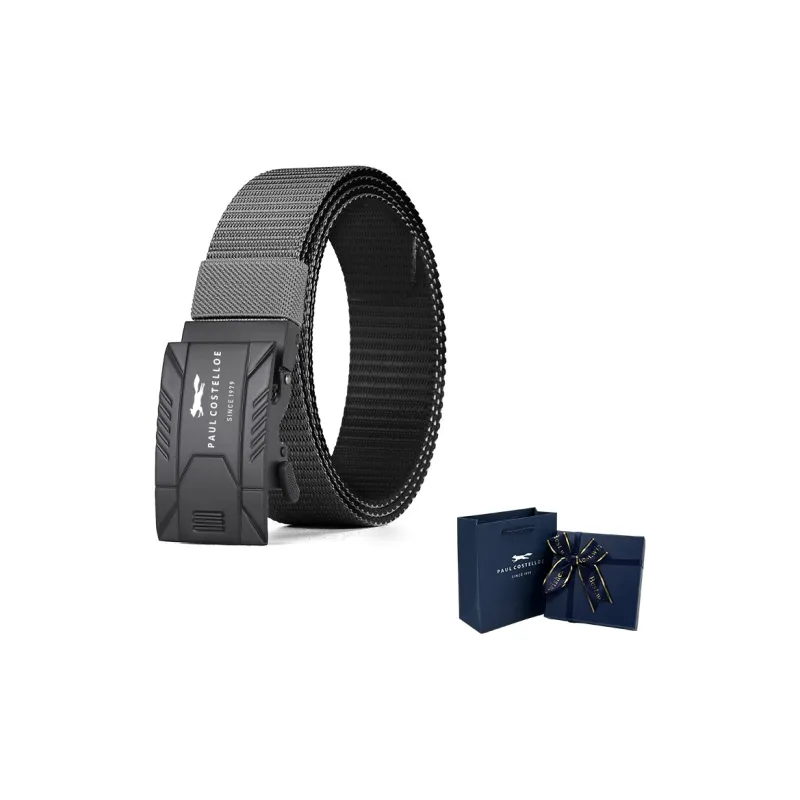 PAUL COSTELLOE Imitation Nylon Belt Unisex 3.7cm-24