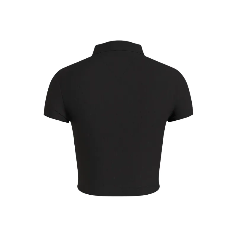 Tommy Hilfiger Polo Shirt Women's Black-1