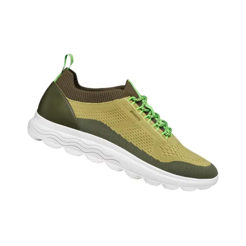 GEOX Spherica Low Top Casual Shoes Men's Green-2