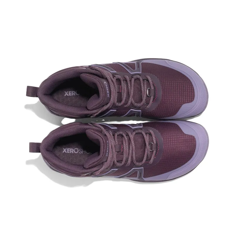 Xero Shoes Scrambler Trail Waterproof Short Outdoor Boots Women's Purple-4