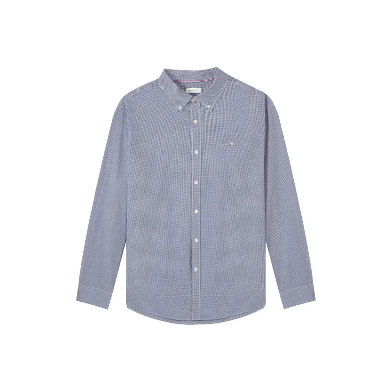 GANT Shirts Men 407 Blue-0