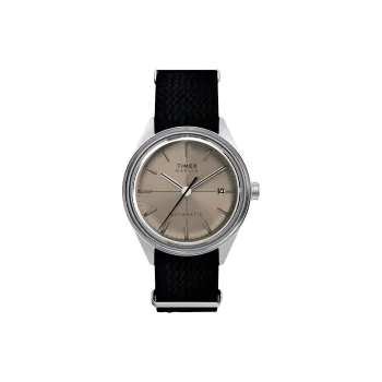 TIMEX Wrist Watch Automatic Mechanical Movement Fabric Strap 38mm Gray Dial Men's Watches