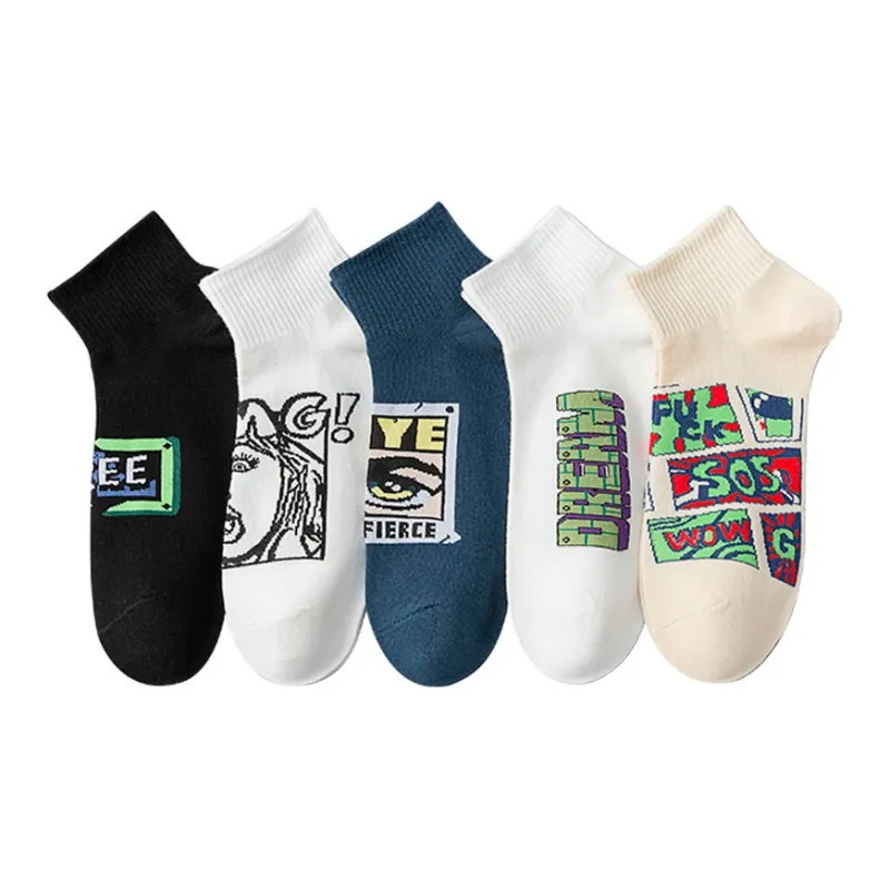 TLXT Ankle Socks Men's Sports Casual, Soft Comfortable And Breathable Anti Microbial-0