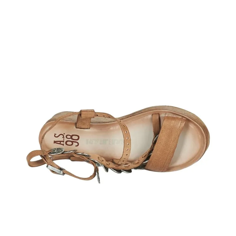 AirStep NOA Roman Sandals Women's Brown-4