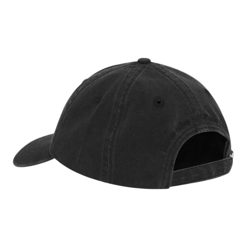 GANNI Organic Cotton Baseball Caps Women's Black-2