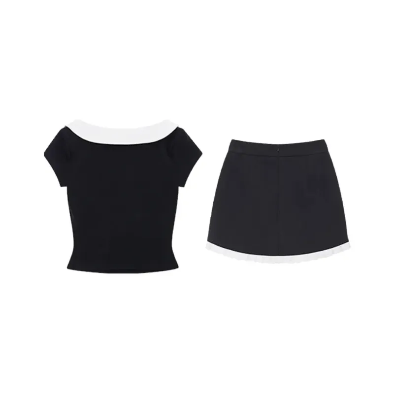 COVER TIME Two Piece Skirt Sets Women's-1