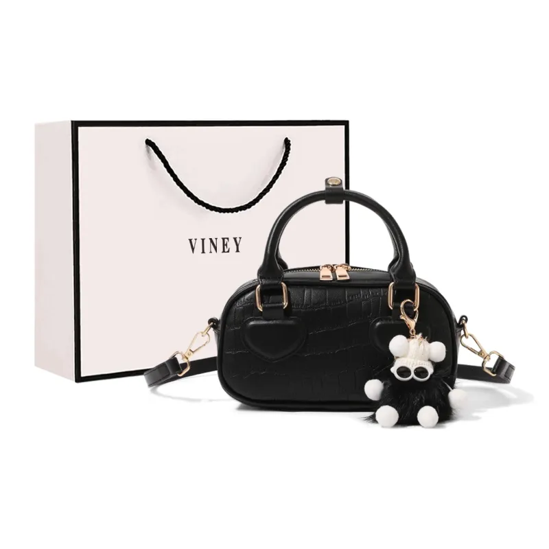 VINEY Synthetic Leather Handbag Regular Women's Multicolor-7