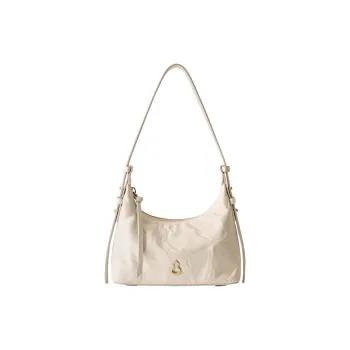 BAMPO Top Grain Cow Leather Underarm Shoulder Bag, Crossbody Bag Women's Multicolor