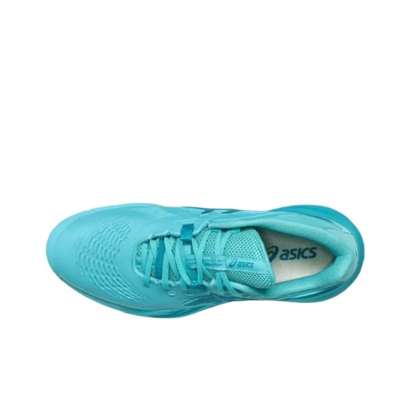 Asics GEL RESOLUTION X Abrasion Resistant Low Top Tennis Shoes Men's Blue-1