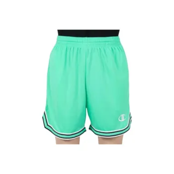 Champion Basketball Shorts Men's Light Blue Green