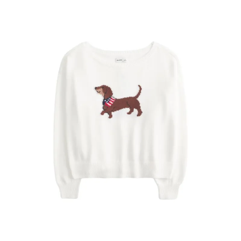 Hollister Sweaters Women's White-0