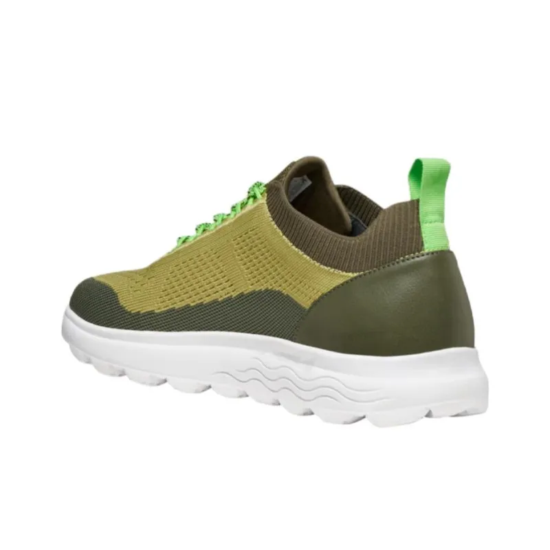 GEOX Spherica Low Top Casual Shoes Men's Green-4