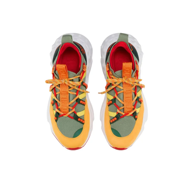 CL Trailnrun Low Top Casual Shoes Women's Orange Green-2