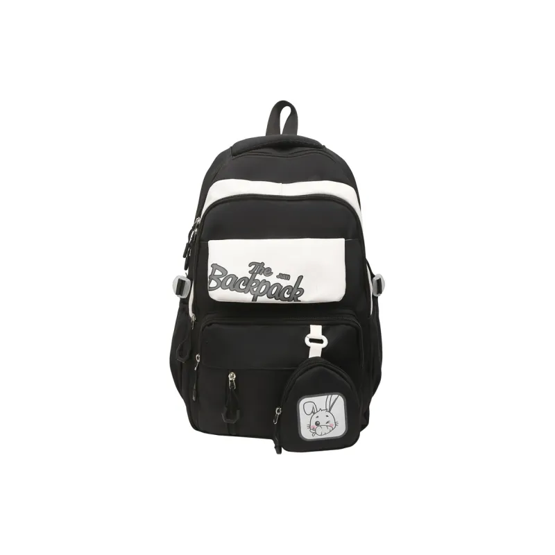 Parker Bear Nylon Backpack Regular Unisex Multicolor-6
