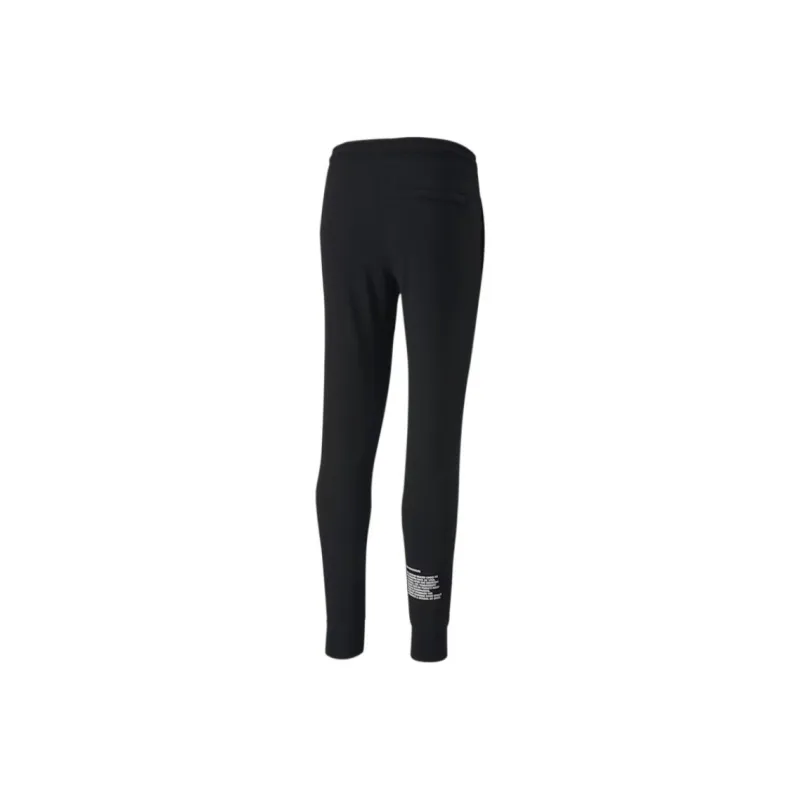 PUMA Knitted Sweatpants Men's Black-1