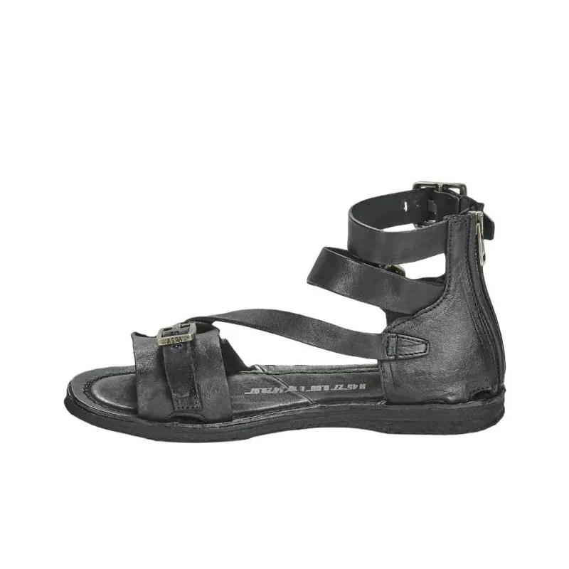 AirStep RAMOS STAP Roman Sandals 1cm Women's Black-1