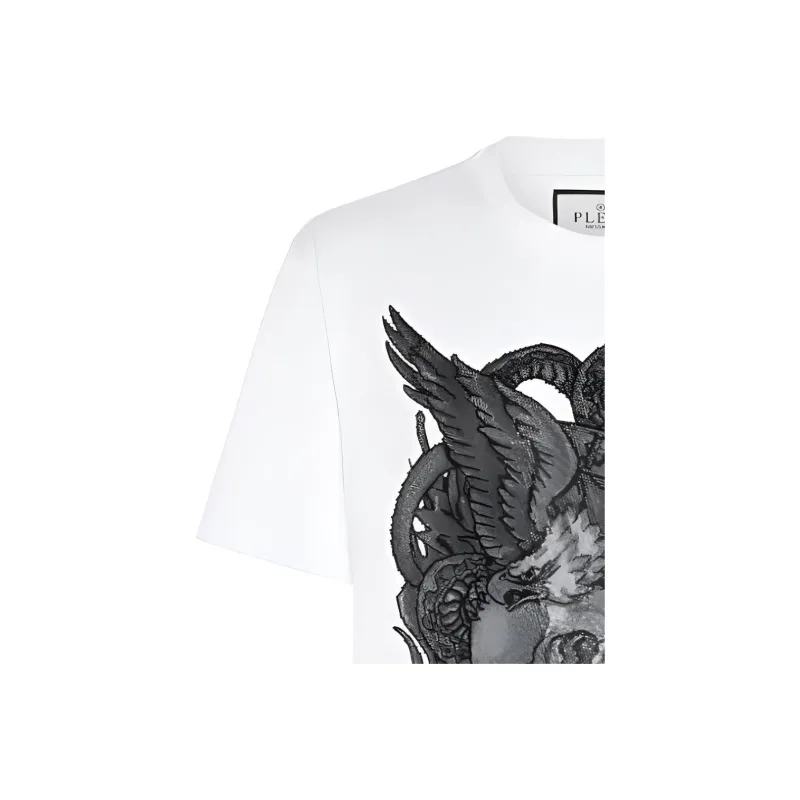 PHILIPP PLEIN Ss Tattoo Round Neck T shirt-4