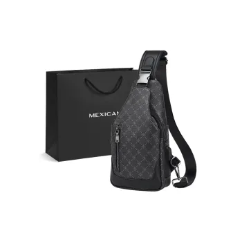 MEXICAN Pvc Crossbody Bag, Shoulder Bag, Sling Bag Men's