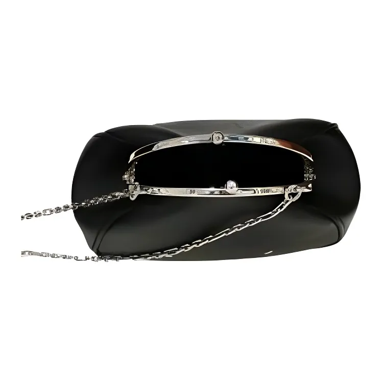 Maison Margiela Tabi Calfskin Crossbody Bags Women's Black-4