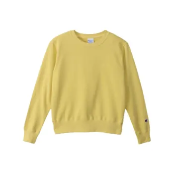 Champion Sweatshirt Women's Cream Yellow
