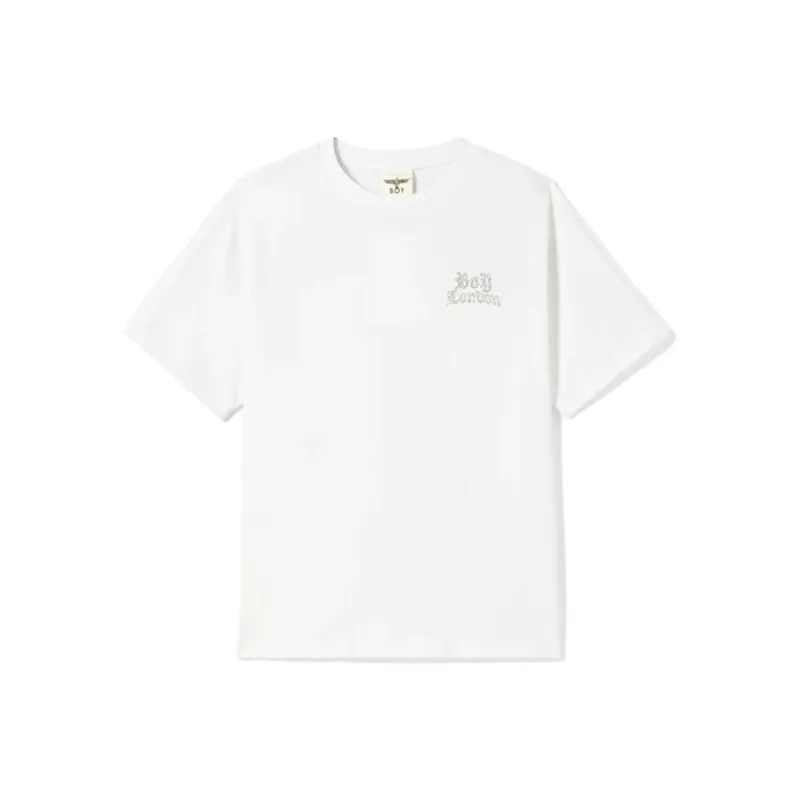 Boy London T Shirts Unisex White-0