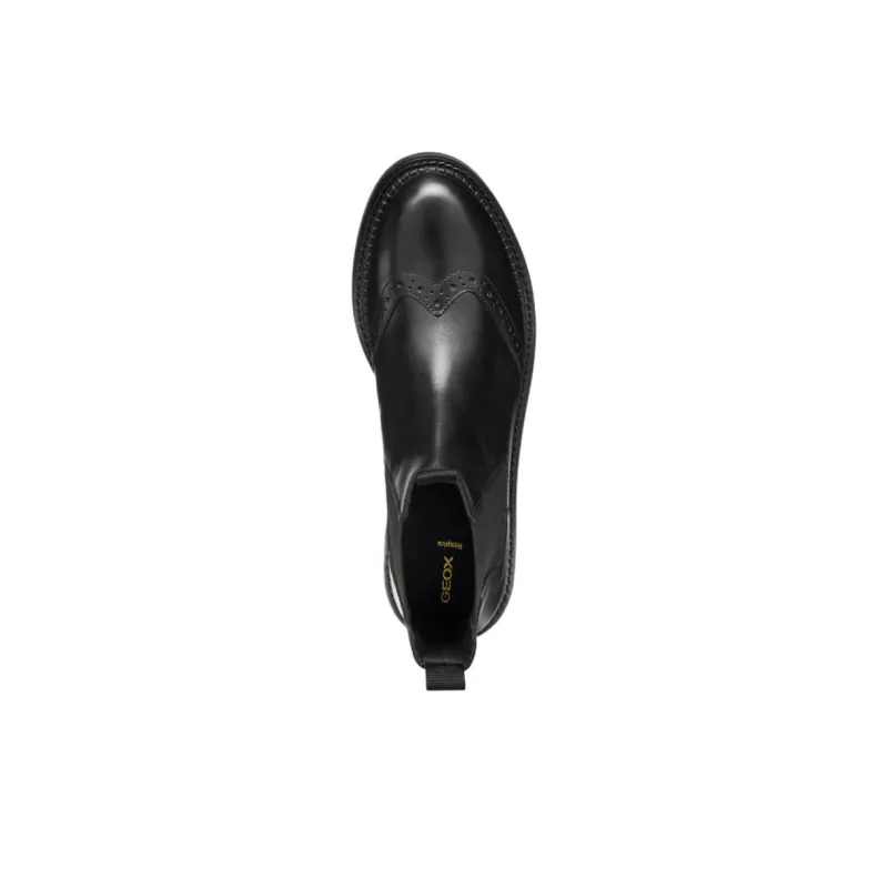 GEOX Serilda Short Chelsea Boots Women's Black-4
