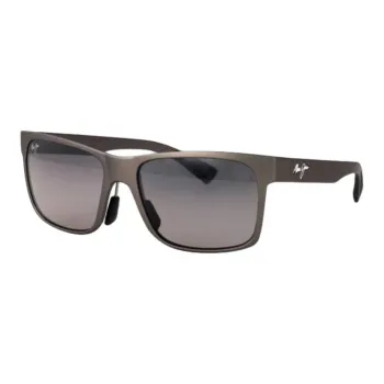Maui Jim Nylon Irregular Shape Sunglasses Men's Brown
