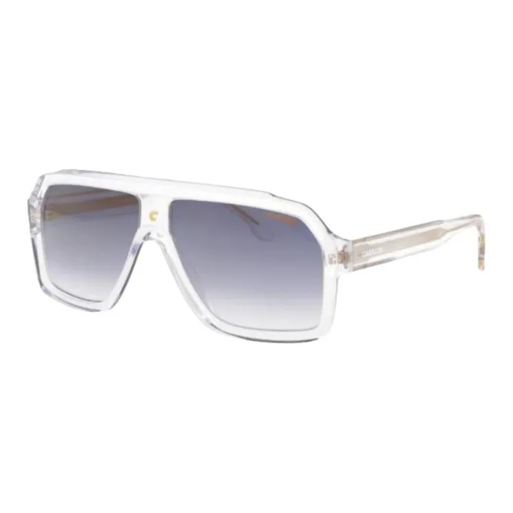 CARRERA Subject To Official Website Rectangular Sunglasses Men's White-1