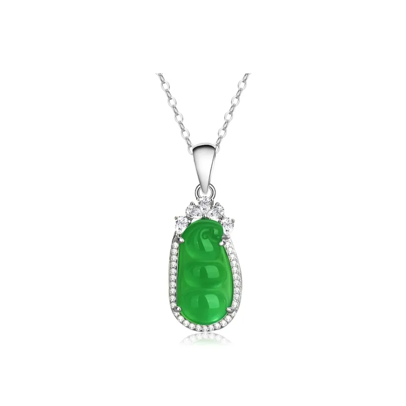 FR Chalcedony Necklaces Women's-0