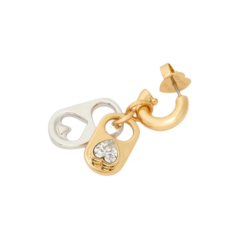 Kate Spade Copper Earrings Unisex Gold-1