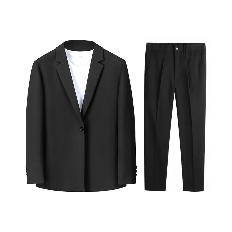 BENATRY Business Suit Men's Black-1