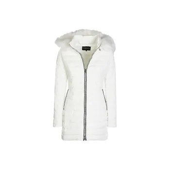 EMPORIO ARMANI Puffer Jackets Women's White