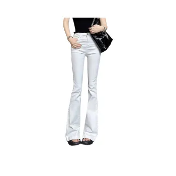 YICHEN Jeans Women's White