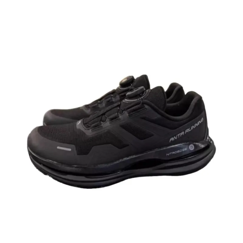 Anta Low Top Running Shoes Men's Black-2