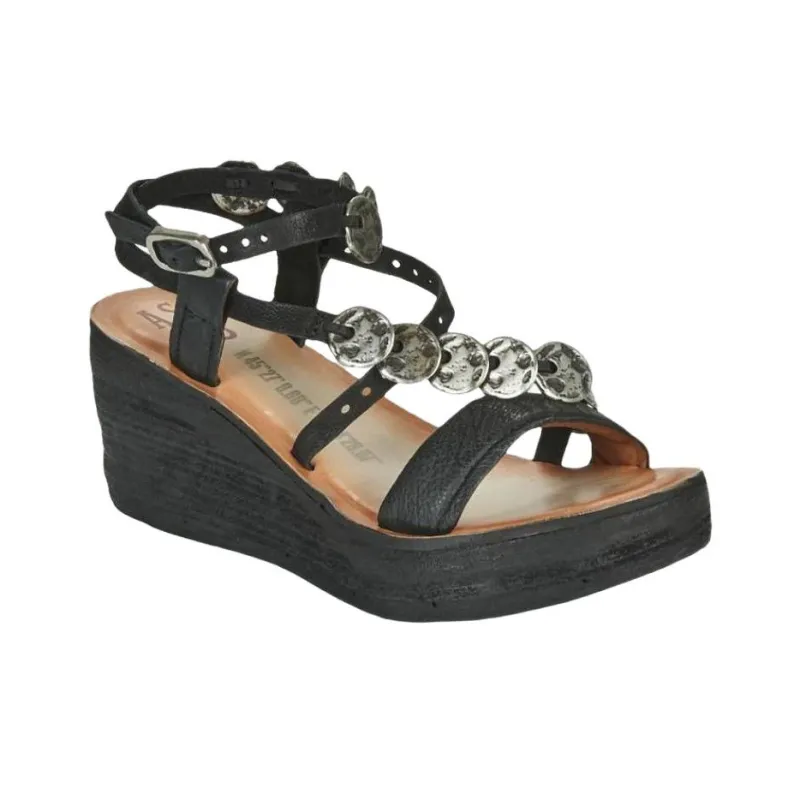 AirStep Noa Roman Sandals Women's Black-2