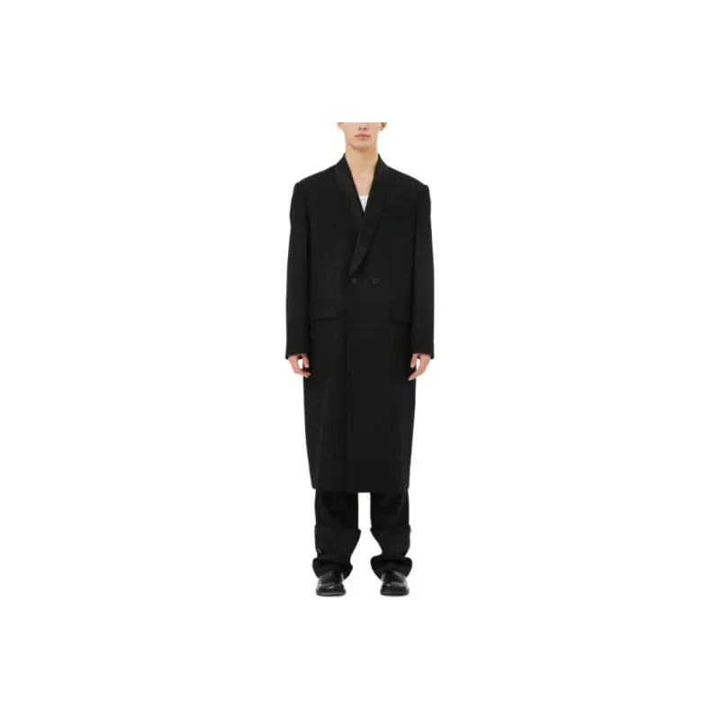 MoonsuN Coats Men Black-0