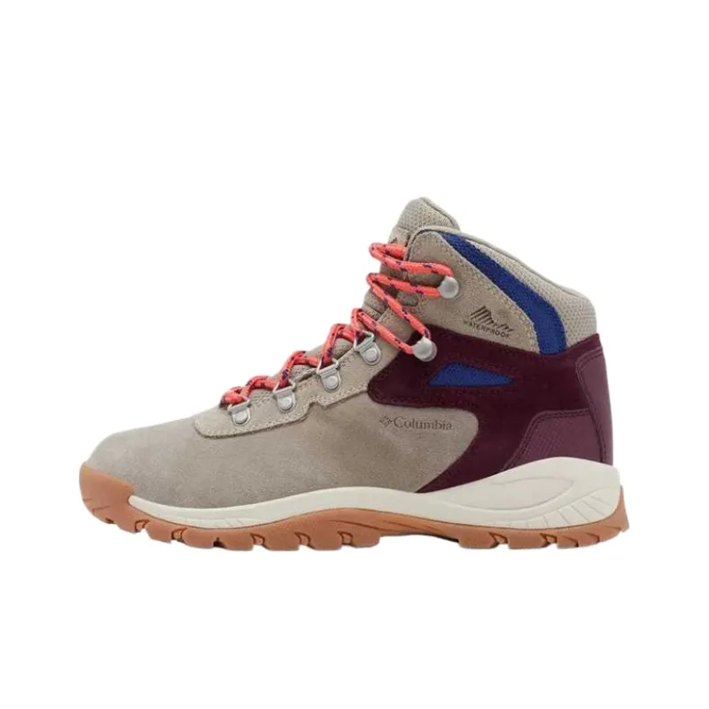 Columbia Newton Ridge Plus Mid Top Hiking Shoes Women's Beige-0