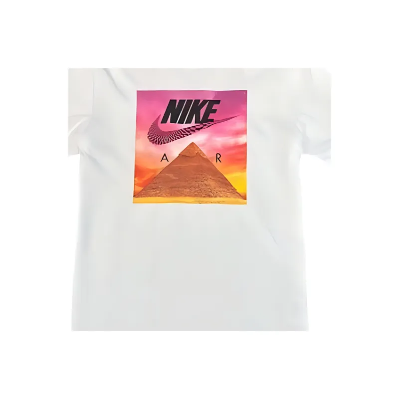Nike T Shirts Men White-2