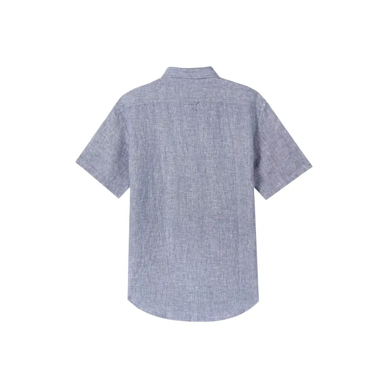 GANT Shirts Men 482 Navy Blue-1