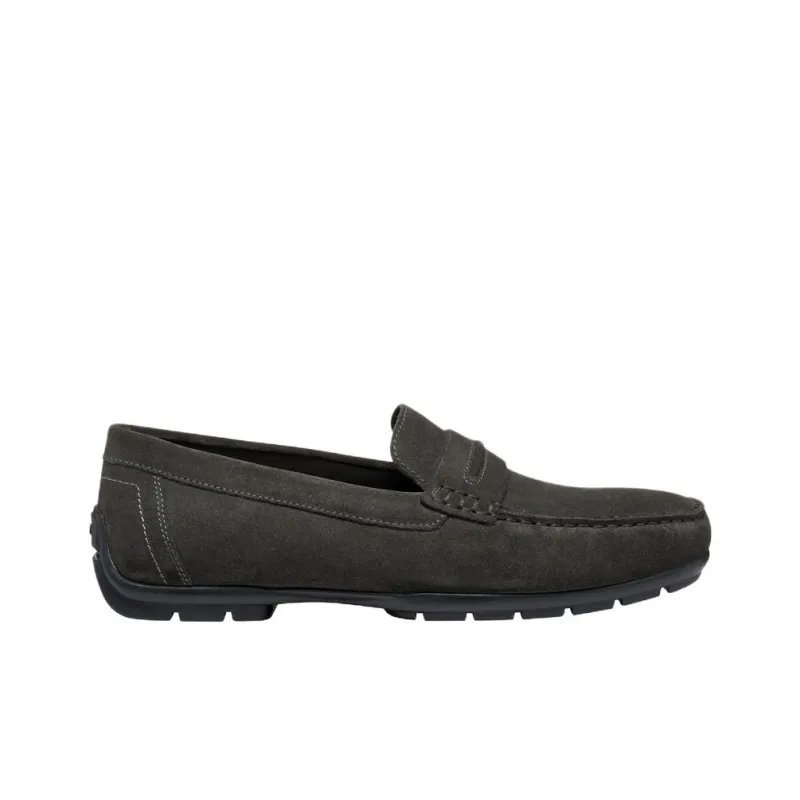 GEOX Moner W 2fit Loafers Men's Dark Gray-1