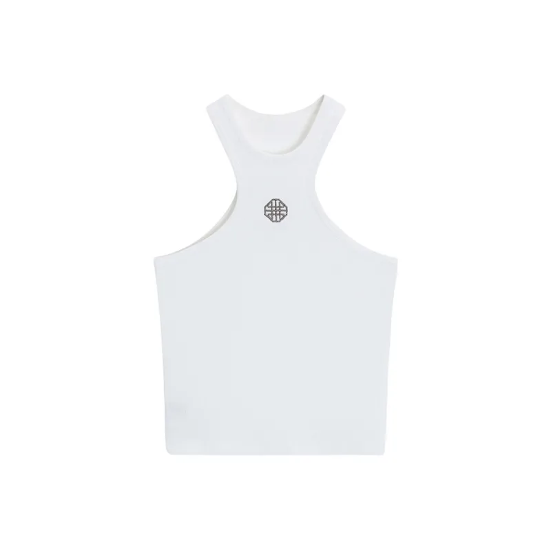 Ning Cai Yuer Tank Tops Women's White-0