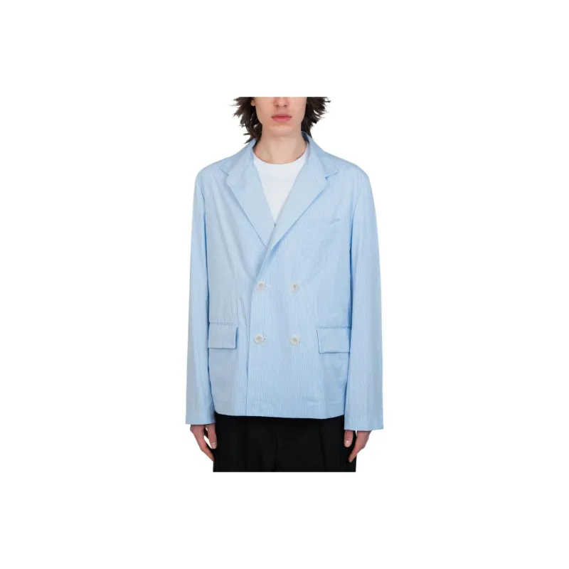 Sacai Jackets & Coats Men's Light Blue-0