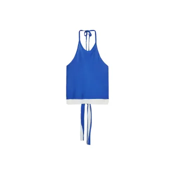 ZARA Tank Tops Women's Dark Blue