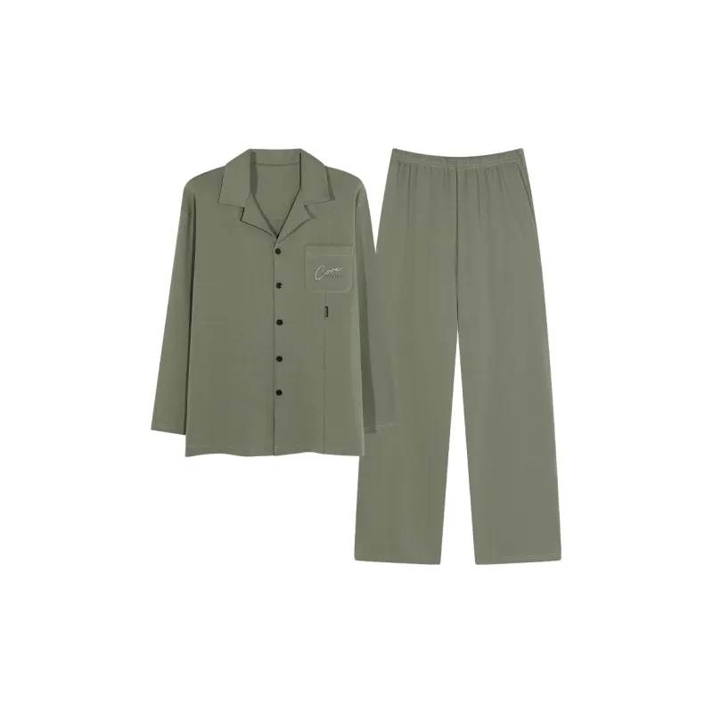 Floating Light Islands Pajama Set Men's-0