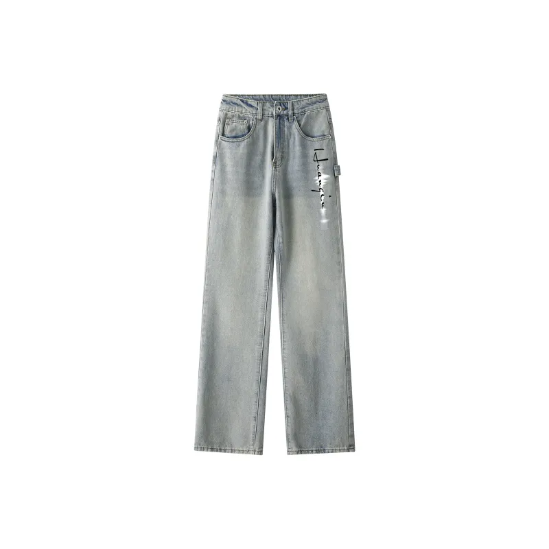 HUANQIU Jeans Unisex-2
