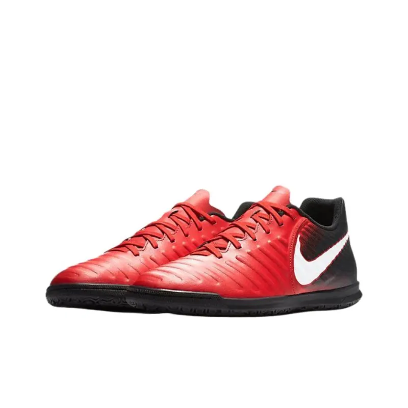 Nike TiempoX Rio 4 Abrasion Resistant Soccer Shoes Men's Red-2