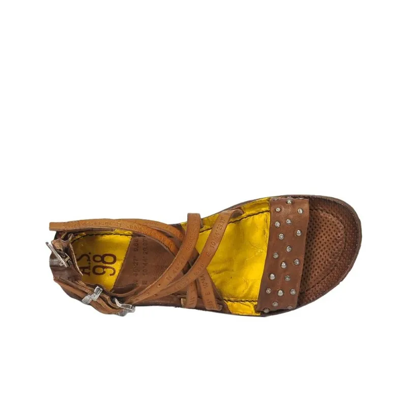 AirStep Ramos Clou Roman Sandals Women's Brown-5