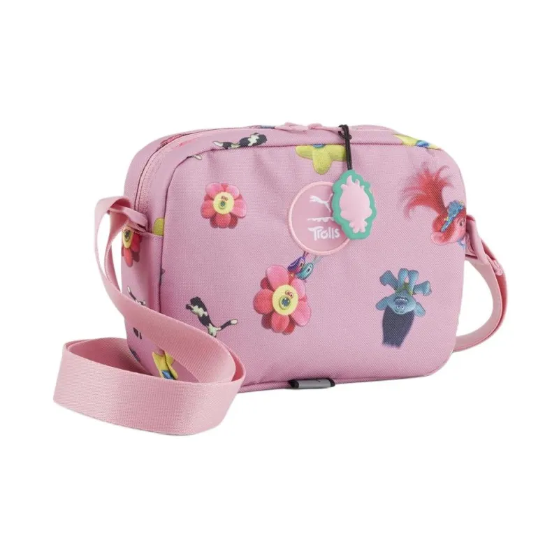 PUMA TROLLS Polyester Shoulder Bag, Crossbody Bag Trumpets Kids' Pink-0