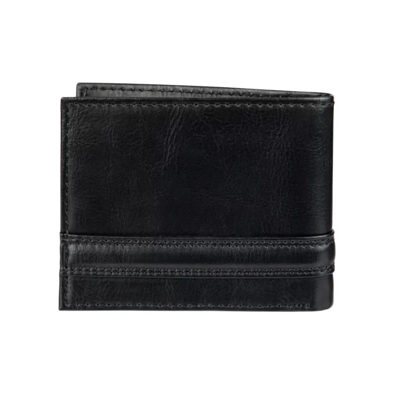 Columbia Solid Color Wallet Men's Black-2
