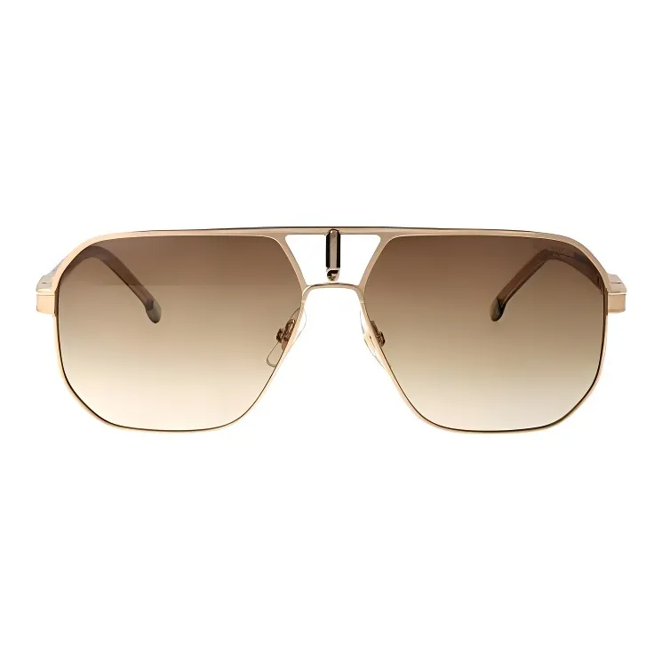 CARRERA Stainless Steel Aviator Sunglasses Men's Gold-1